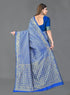 Vasthrlay Kanjivaram Unstitched Saree