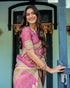 Vasthrlay Printed Handloom Designer Unstitched