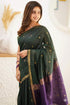 Vasthrlay Banarasi Unstitched Saree