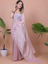 Vasthrlay Lavender Unstitched Saree