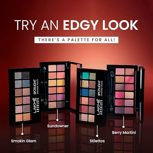 Lakme Absolute Spotlight Eye Shadow Palette Sundowner 12G