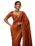 Vasthrlay Orange Traditional Saree