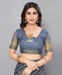 Vasthrlay Printed Yellow Jetpuri Ethnic Wear