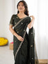 Vasthrlay Wine Georgette Saree