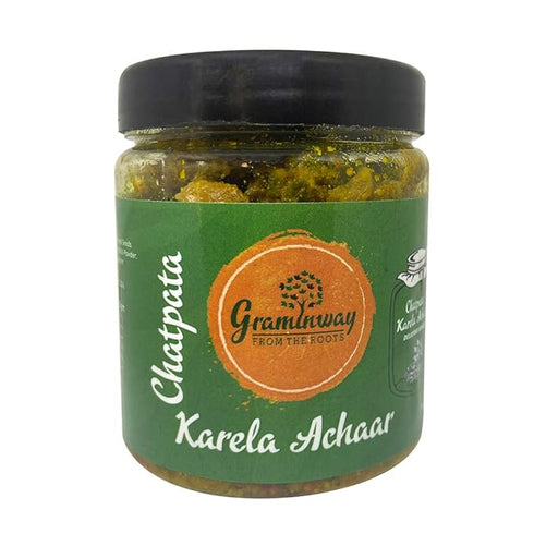 Graminway Homemade Chatpata Karela Ka Achar Bitter Guard Pickle