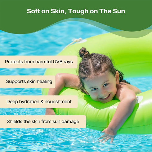 All Skin Natural Kids Sunscreen for Babies & Kids - SPF 35, PA++