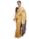 Vasthrlay Scalloped Embroidery White Saree