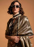 Vasthrlay Traditional Kanjivaram Intricate Unstitched Saree