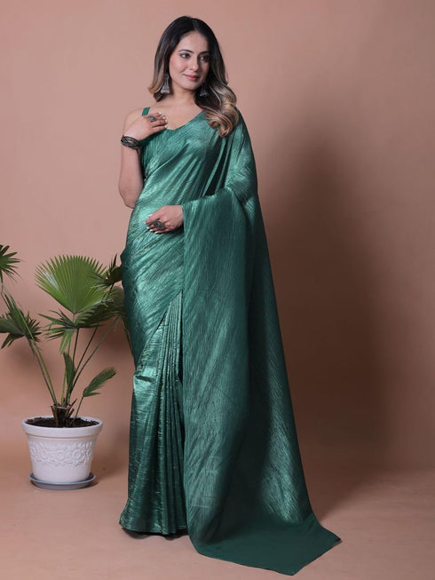 Vasthrlay Lavender Unstitched Saree