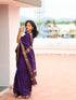 Vasthrlay Lavender Kanjivaram Saree