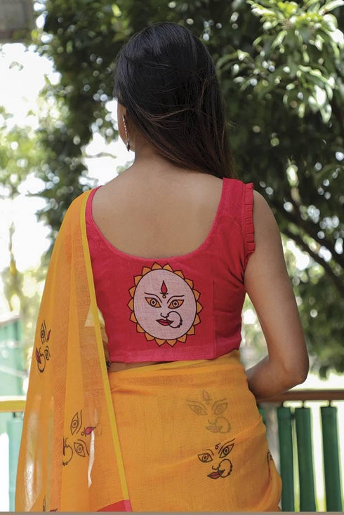 Vasthrlay Multicoloure Artistic Unstitched Lightweight Traditional
