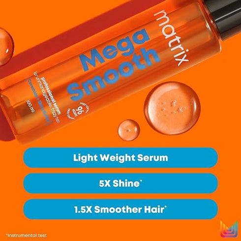 MATRIX Opti.Care Smooth Straight Professional Serum for Frizzy