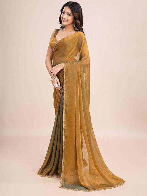 Vasthrlay Boarder Unstitched Ethnic Wear