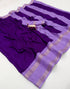 Vasthrlay Silk Saree Dark Blue