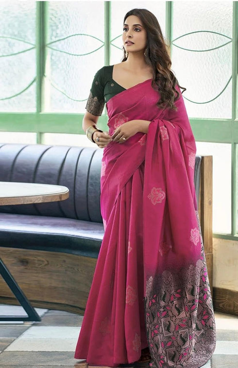 Vasthrlay Banarasi Traditional Unstiched