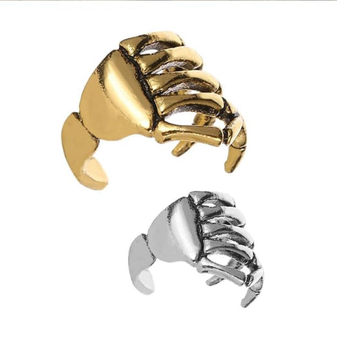 Gothic Halloween Skeleton Stud Earrings