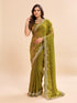 Vasthrlay Embellished Chiffon Embroidered