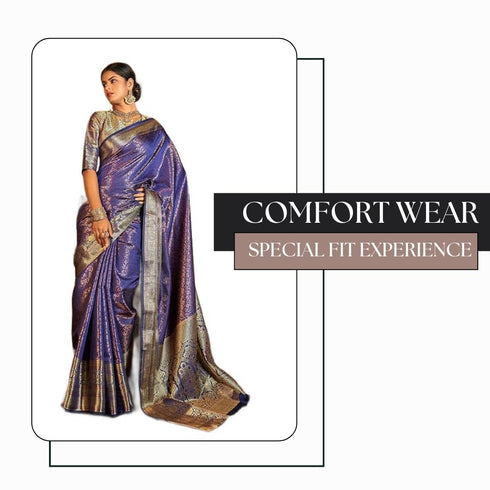 Vasthrlay Kanjivaram Included Traditional Occasions Saree