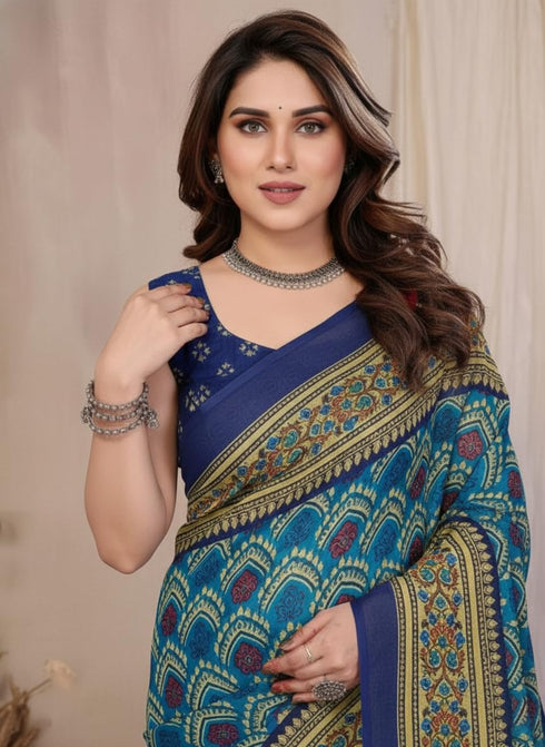 Vasthrlay Georgette Traditional Ethinic Az Ys Vaidika Ethnic Wear