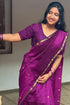 Vasthrlay Banarasi Unstitched Saree