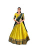 Vasthrlay Traditional Banarasi Contrasting Lemonrama