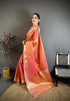 Vasthrlay Banarasi Weaving Lavendar