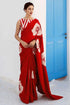Vasthrlay Ajrakh Saree Crepe