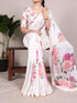 Vasthrlay Georgette Detailing Lightweight Breathable