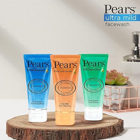Pears Fresh Renewal Gentle Ultra Mild Daily Cleansing Facewash