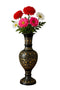 Handcrafted Brass Flower Vase 10 Inch 700g
