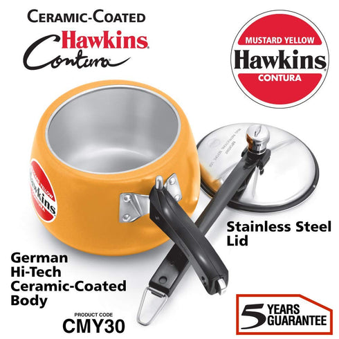 Hawkins 3 Litre Contura Pressure Cooker