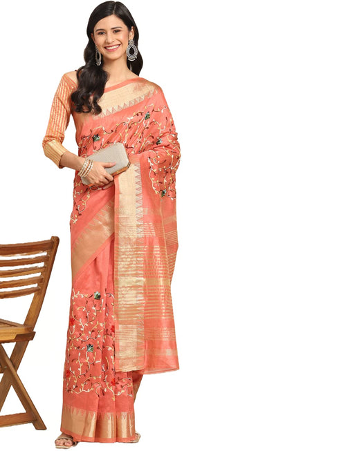 Vasthrlay Embroidered Saree
