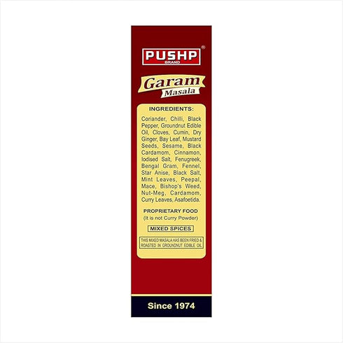 Pushp Brand Garam Masala Box