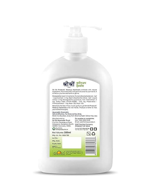Sri Sri Tattva Kleanup Hand Wash 200ml