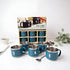 Stainless Steel Double Wall Coffee Mug Set 6 Pc