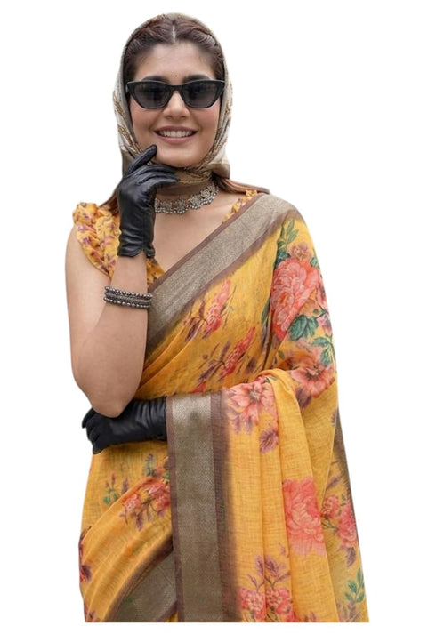 Vasthrlay Yellow Traditional Az Ys Ethnic Wear