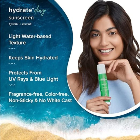 Aqualogica Hydrate+ Dewy Sunscreen