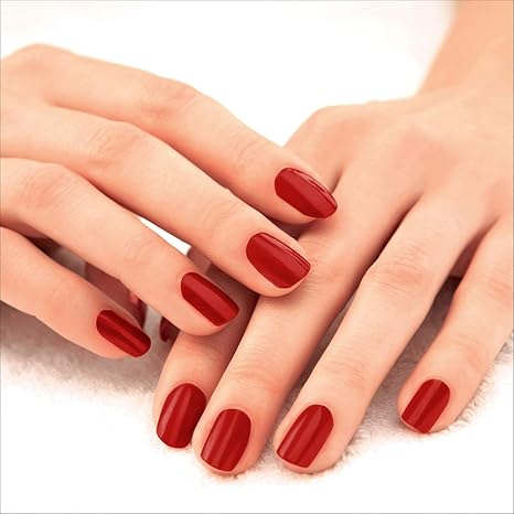 Lakme 9 To 5 Primer + Gloss Nail Colour | Cherry Red