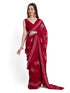 Vasthrlay Shimmer Georgette Printed Rani Saree