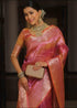 Vasthrlay Organza Kanjivaram Golden Ethnic Wear