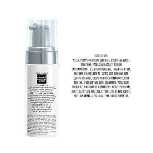 Lakme Absolute Perfect Radiance Facial Foam 130ml