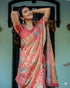 Vasthrlay Printed Handloom Tassels Unstitched