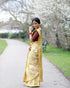 Vasthrlay Yellow Kanjivaram Saree