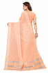 Vasthrlay Gold Unstitched Saree