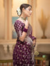 Vasthrlay Banarasi Unstitched Saree