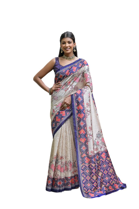 Vasthrlay Traditional Ghicha Madhubani