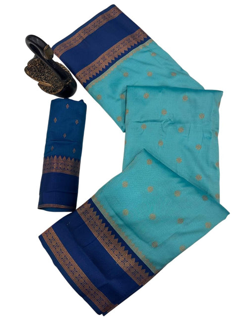 Vasthrlay Narayanpet Paithani Contrast