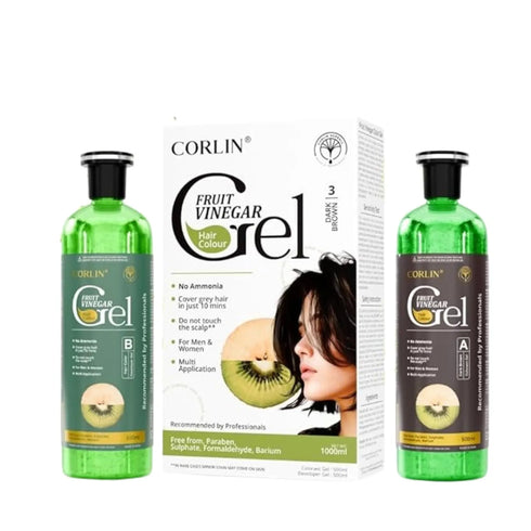 Corlin Hair Color Gel (Dark Brown)
