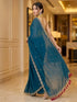 Vasthrlay Pink Georgette Embroidery Saree
