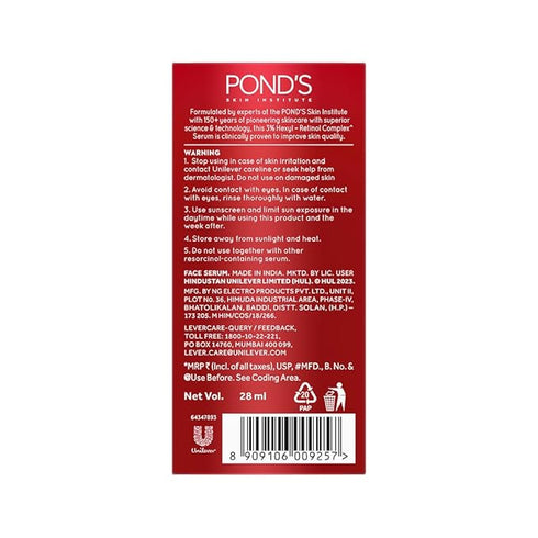 POND'S Youthful Miracle Hexyl Retinol Complex Renew & Repair Serum